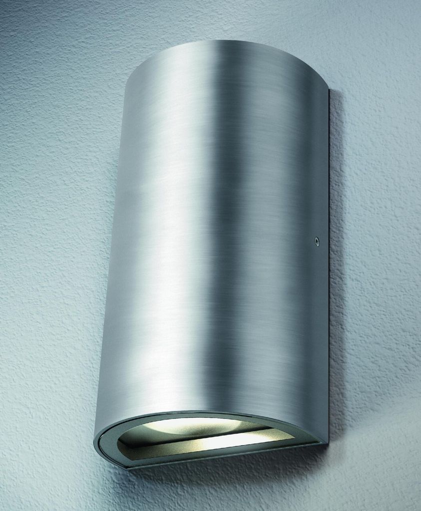 Ledvance LED Außenleuchte Endura Style Updown silber Up- & Produktbild 7