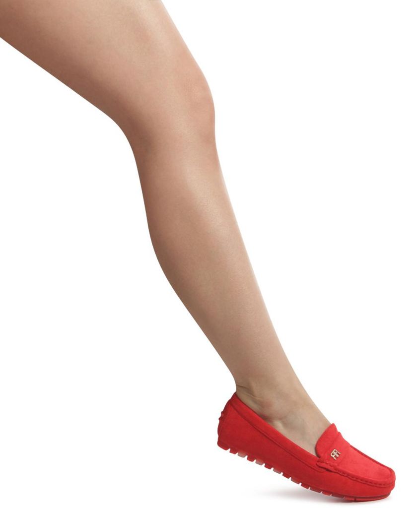 topschuhe24 3245 Damen Velours Mokassins Komfort Slipper Produktbild 