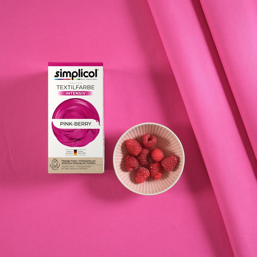 Simplicol Textile Colour Intensive Pink Berry Set Barva a Obrázek produktu 12