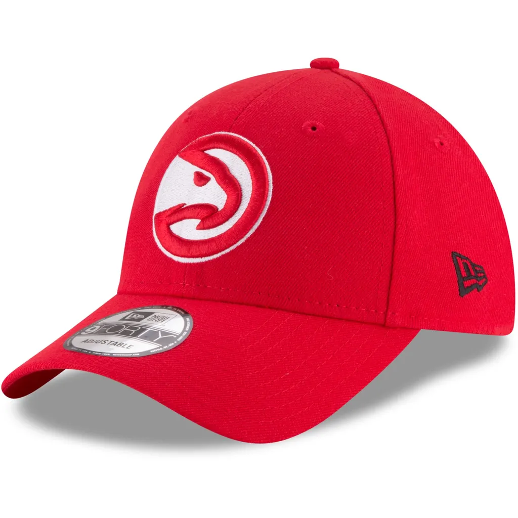 Casquette NBA Atlanta Hawks Rouge Ajustable - Accessoire Basket Mode