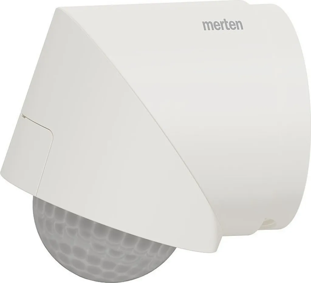 Détecteur de mouvement 360° Merten Argus haute précision blanc polaire