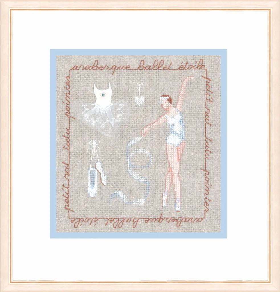 Acquista Le Bonheur des Dames Kit Punto Croce Dancer in White 12.5cm