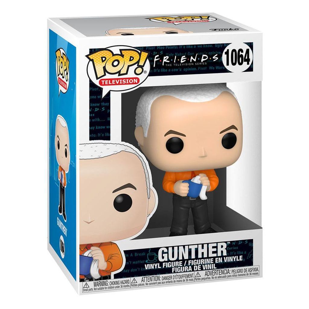 Friends - Gunther 1064 - Funko Pop! - Vinyl Figur Produktbild 