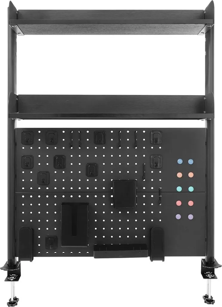 Organisateur Pegboard Modulaire Métallique - Fixation sans Perçage 50cm