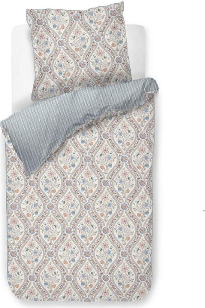 Pip Studio Bettwäsche-Garnitur Ornamento Ramo Farbe White Größe 155x220+80x80