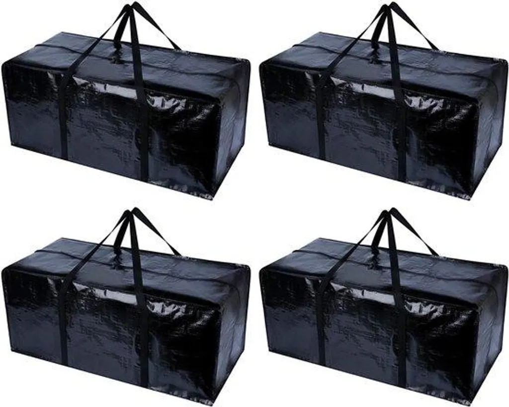 Grande malle de rangement étanche XXL avec poignées de transport confort