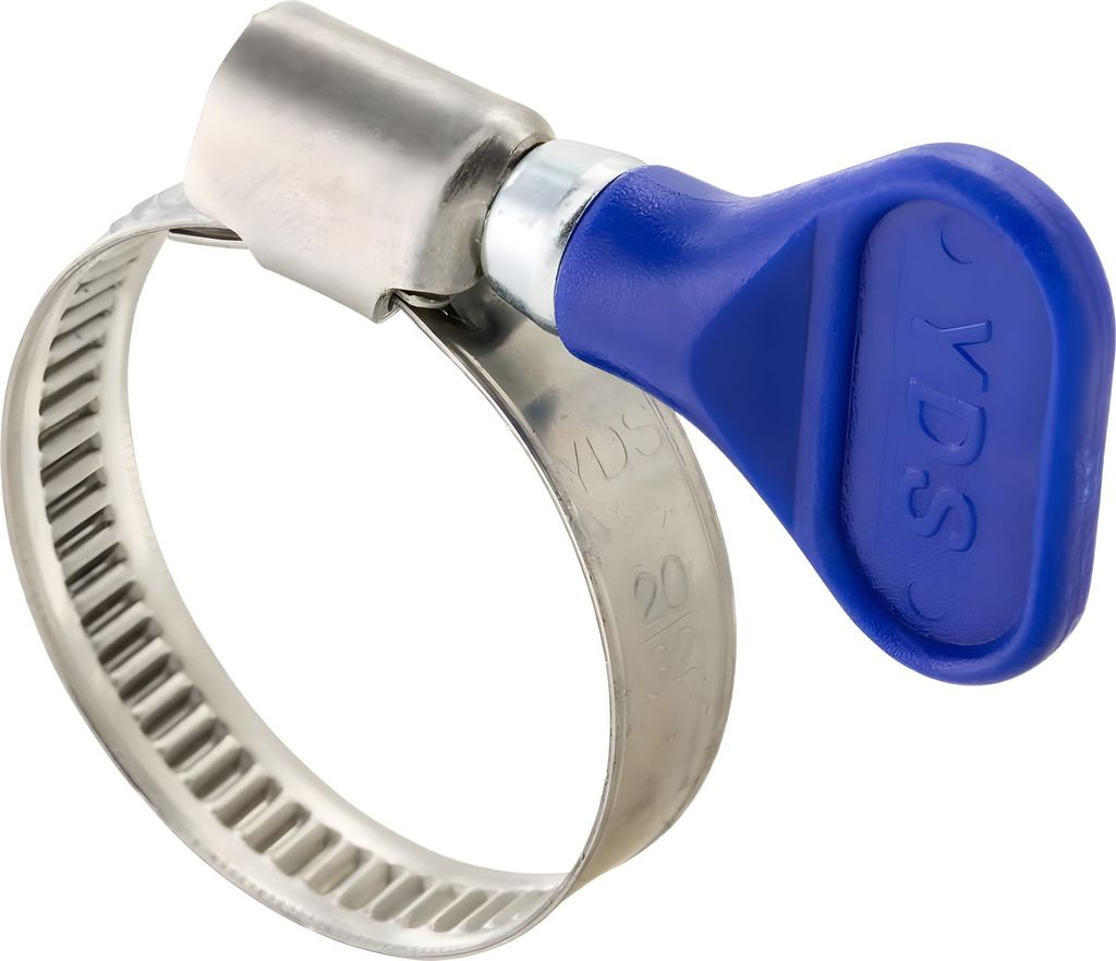 Schlauchschelle SIP Spareparts Vergaser Butterfly Ø 20-32mm Stahl blau