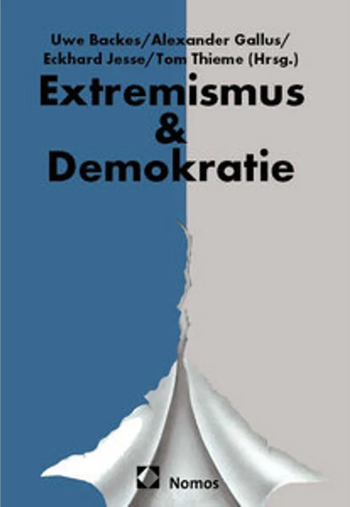 Jahrbuch Extremismus & Demokratie décrypter les crises politiques