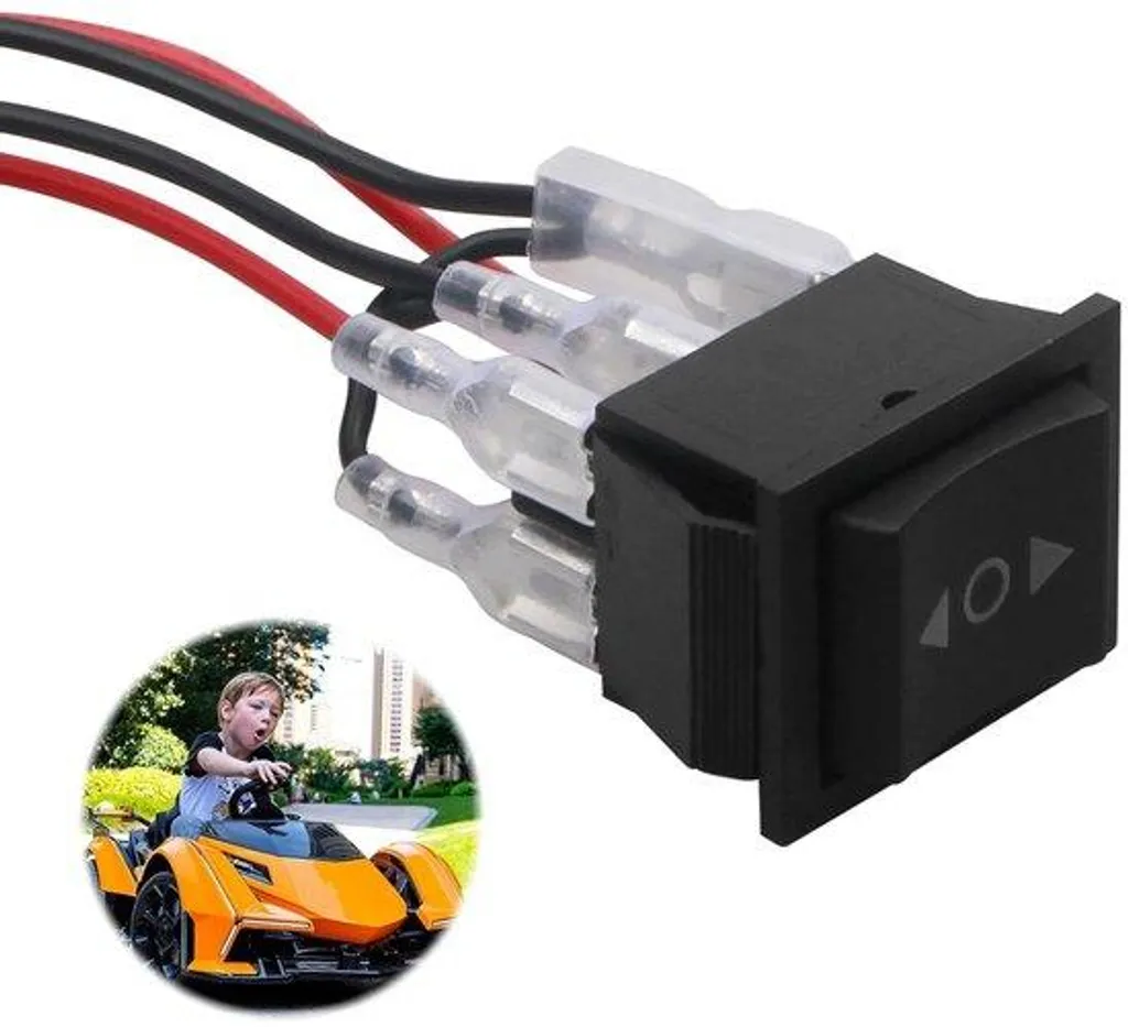 Contrôlez le sens de votre moteur avec cet interrupteur 12V 6 broches