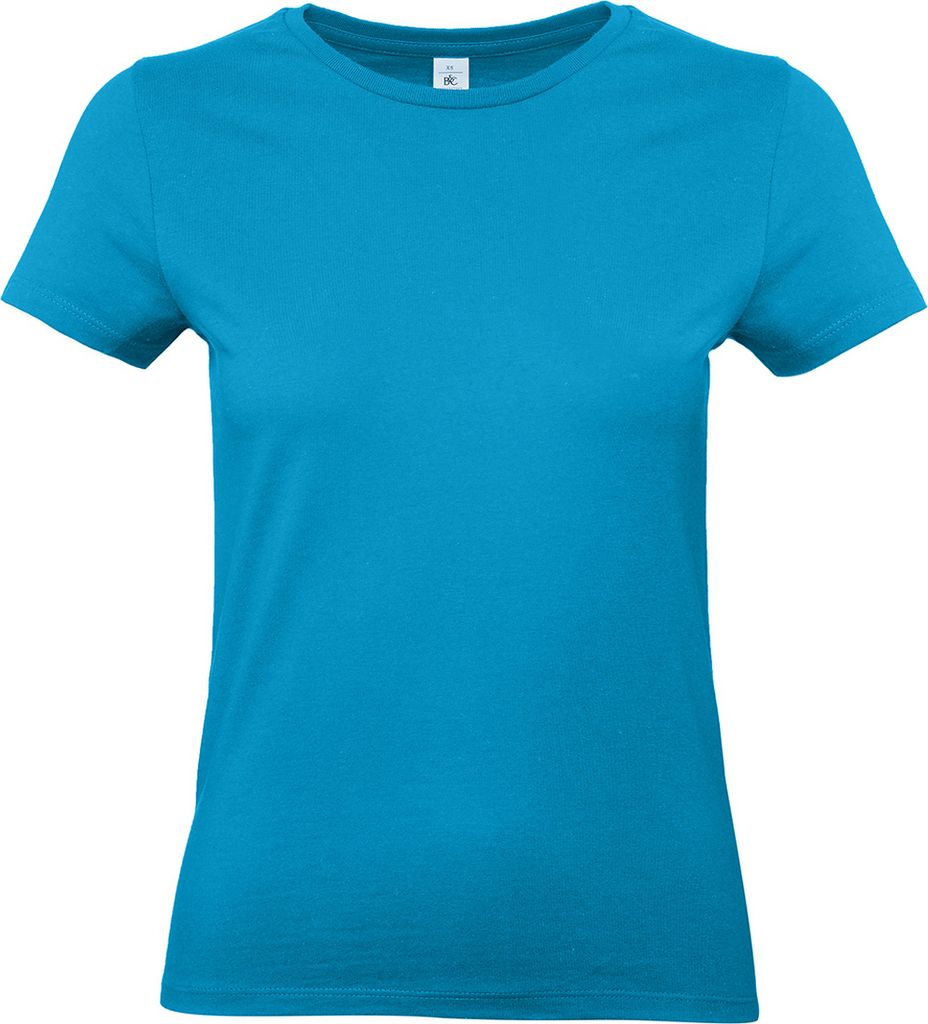B&C - "E190" T-Shirt für Damen RW9634 (L) (Atollblau)