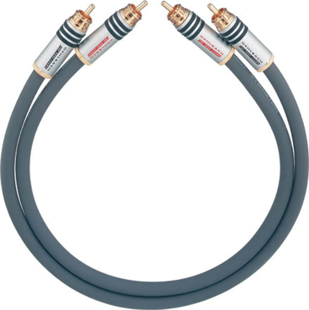 Connecter une Platine Audio avec le Câble RCA Oehlbach NF 14 de 0,5m Set