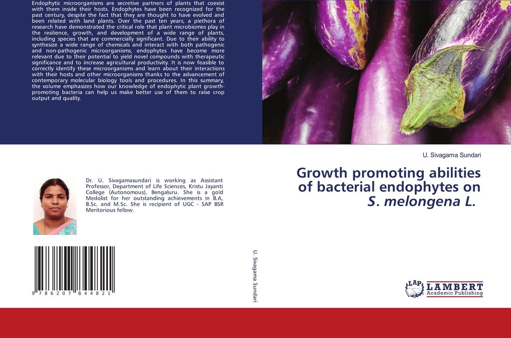 Growth promoting abilities of bacterial endophytes on S. melongena L.