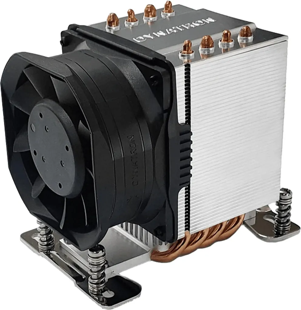 Inter-Tech A-55 Kühler 3HE avec Refroidissement Actif pour CPU SP6