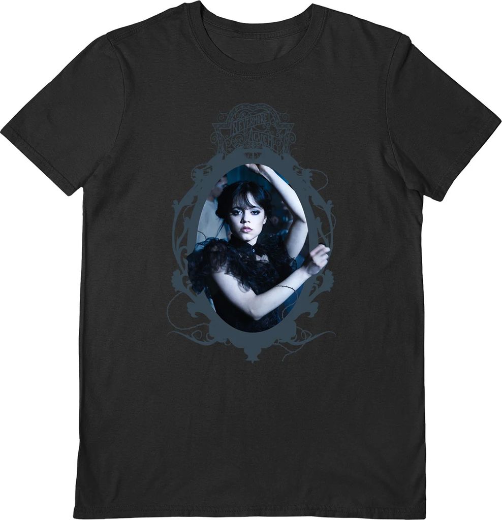 Wednesday - T-Shirt für Herren/Damen Uni PM7163 (M) (Schwarz)