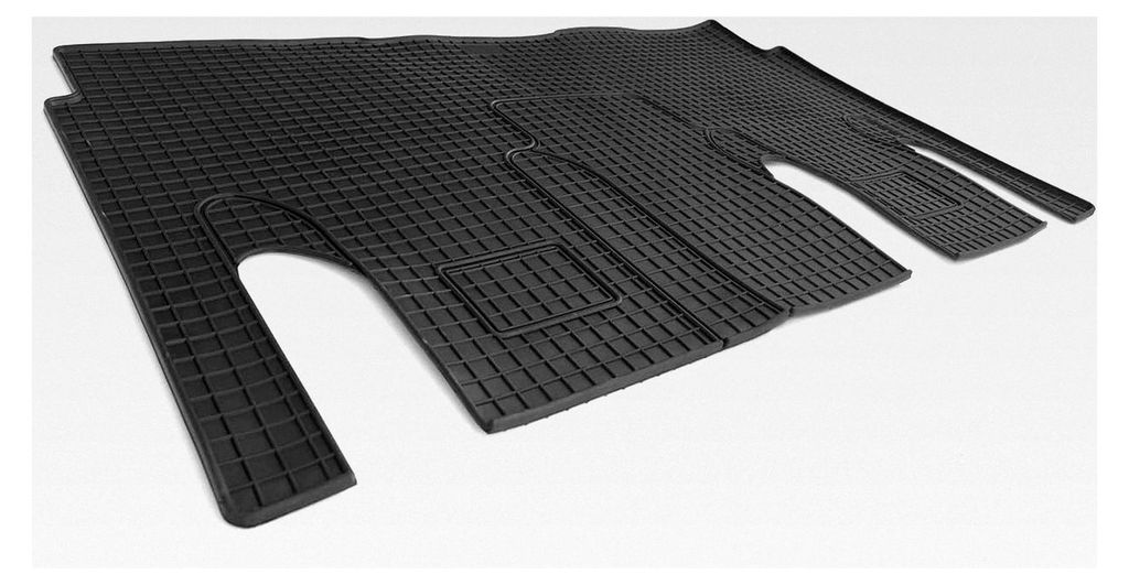 Gummimatte für Vito V-Klasse W447, Gummi Fußmatte, 1. Sitzreihe Fahrgastraum