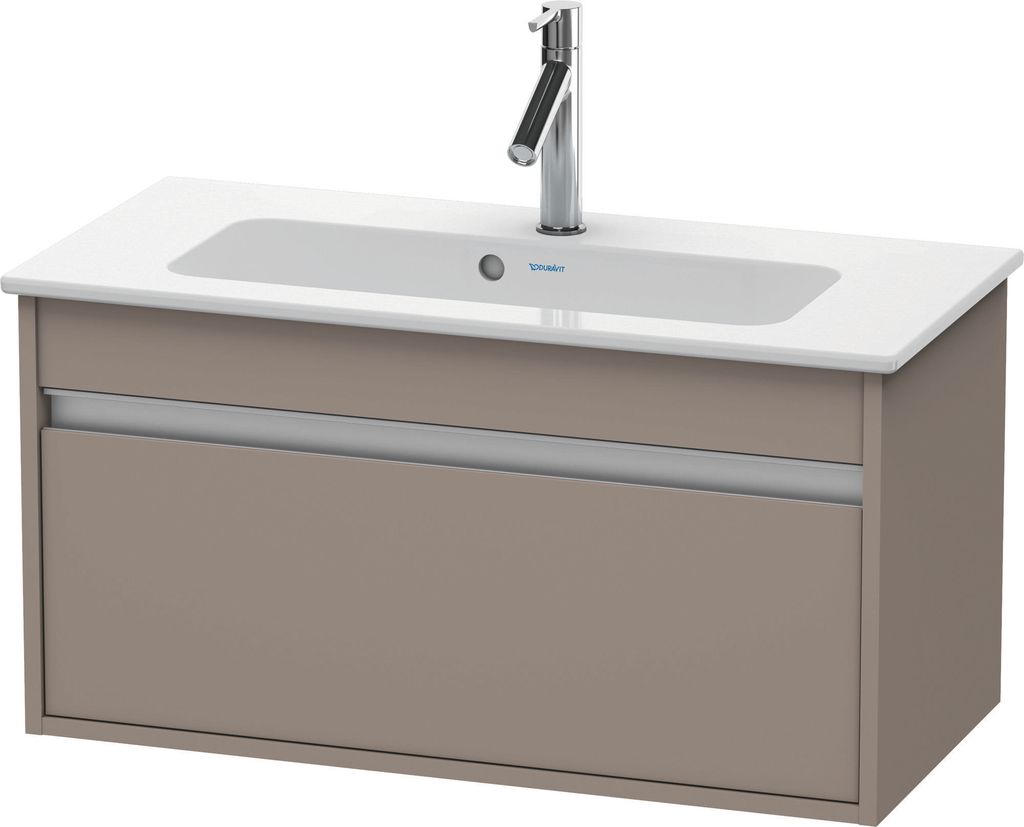 Duravit Waschtischunterbau KETHO COMPACT 410 x 800 x 385 mm basalt matt
