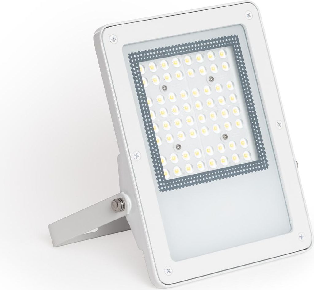 LED Fluter 50W Dimmbar 0-10V 170 lm/W IP65 ELEGANCE Slim Produktbild 