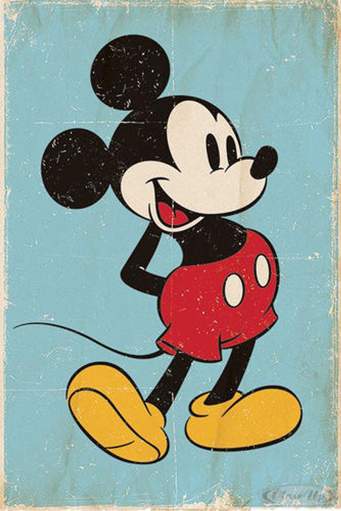 Disney Poster: Mickey Mouse Retro (63)
