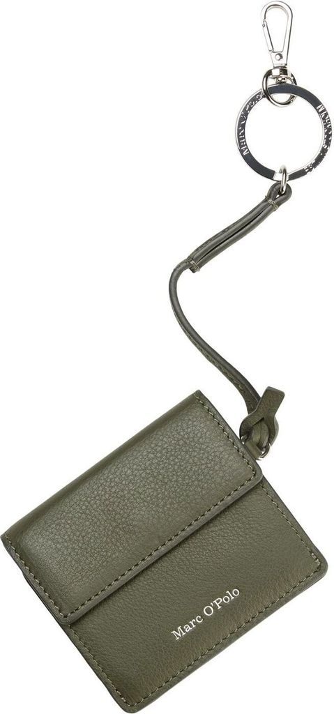 Marc O'Polo Geldbörse Jori Key Wallet Olive Crop olivgrün