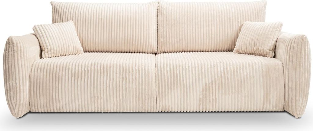 Zweisitzer-Sofa mit Stauraum, Sudbury – Creme