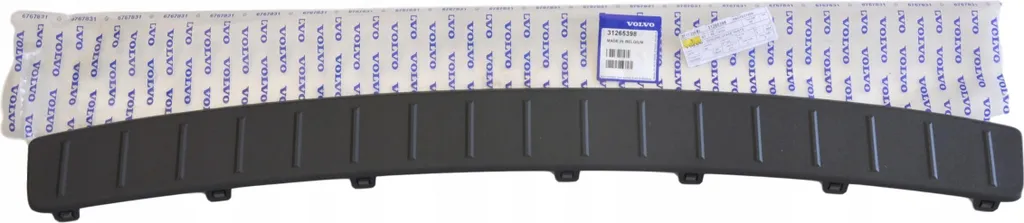 Moulure de pare-chocs arrière pour Volvo V50 - Pièce OE 31265398 noir
