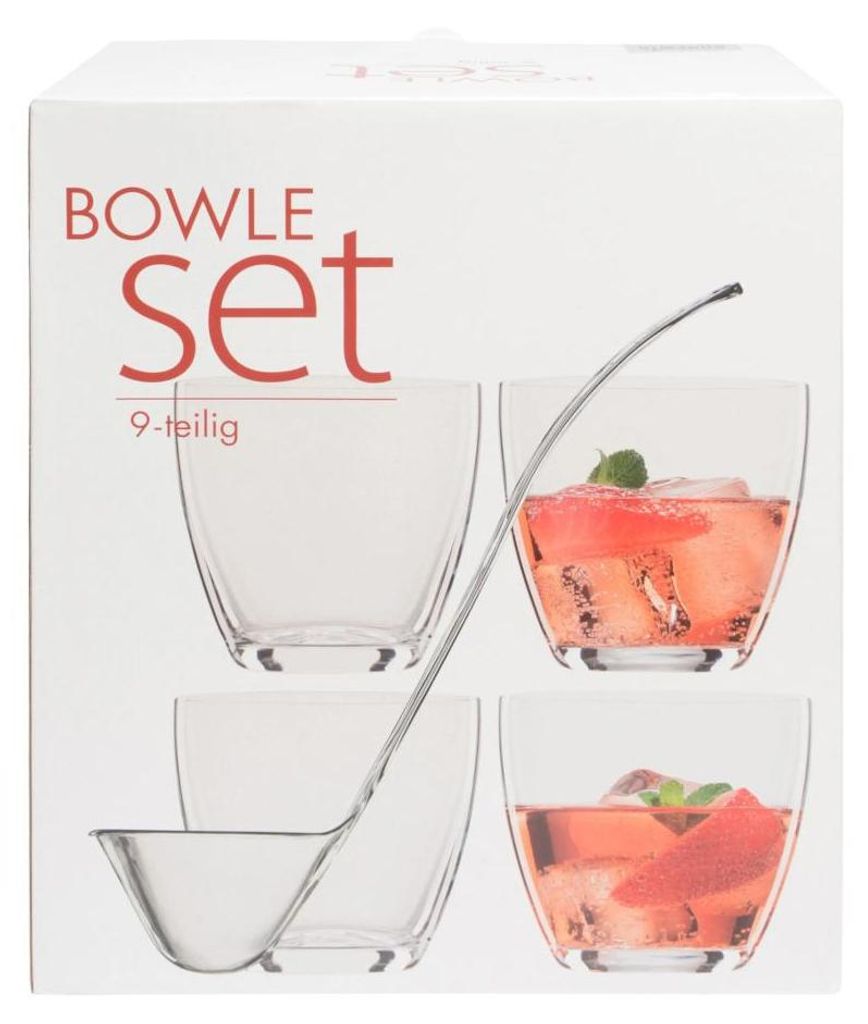 Bohemia Crystal Libera Bowle Set Glass Partygeschirr 9 Obrázek produktu 