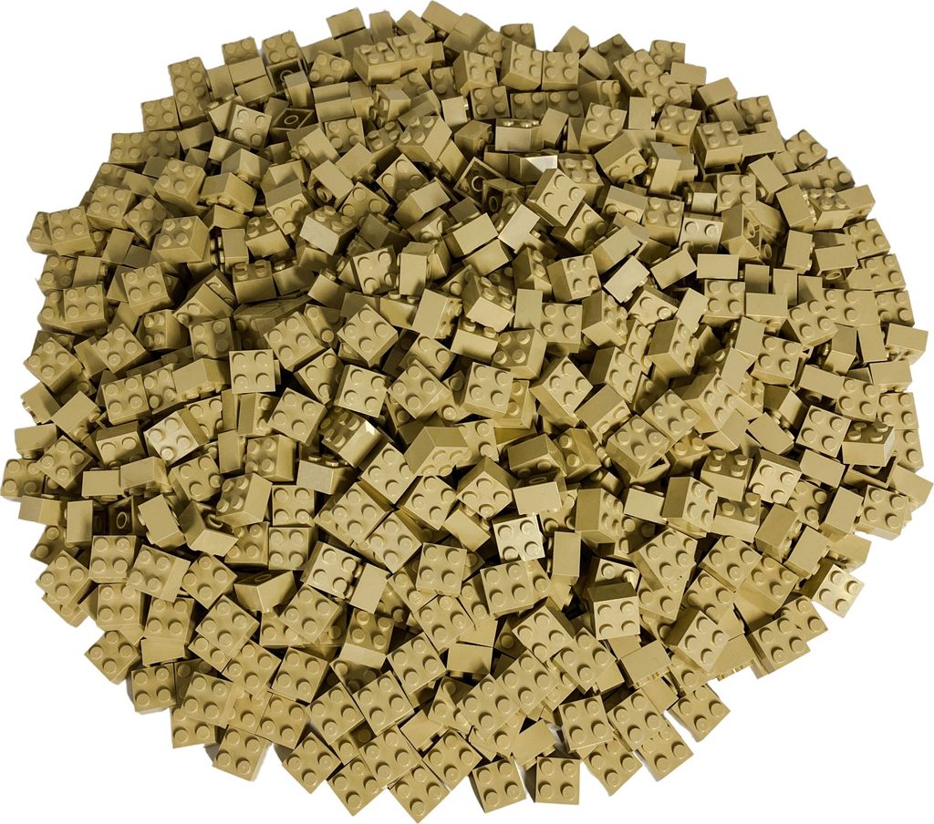 LEGO 2x2 Steine Bausteine Hellbeige - 3003 NEU! Menge 1000x