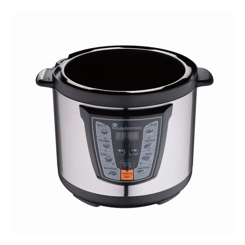 Masterpro Foodies BGMP-9079 Robot 1000W - Bol 6L Inox et Fouet Inclus