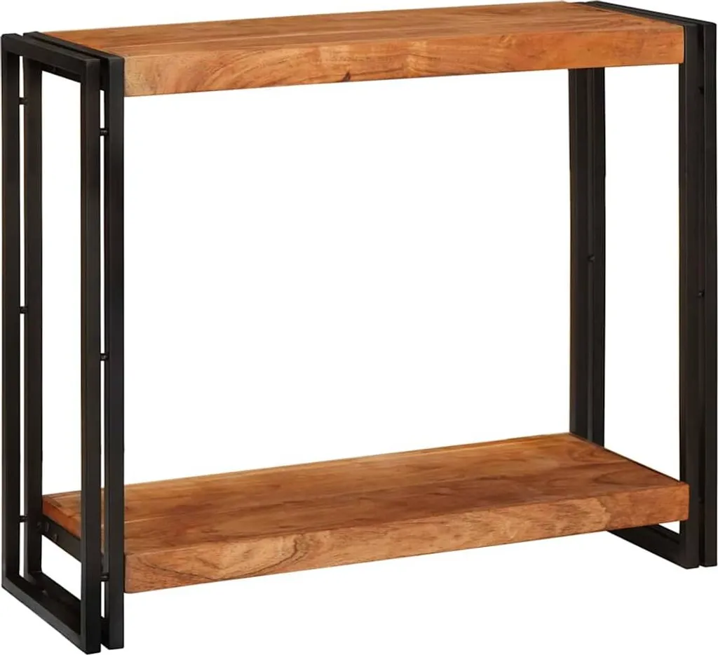 Mobile Consolle vidaXL in Acacia Massiccia - Design Marrone 90x33x75