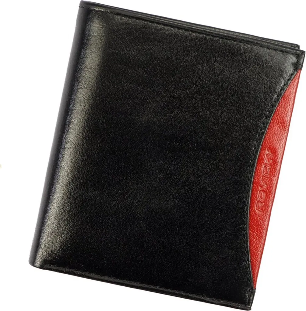 Portefeuille pour homme Rovicky Reto noir compact et résistant au temps