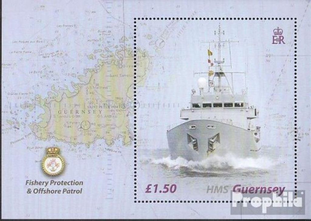Briefmarken GB - Guernsey 2003 Mi Block34 (kompl.Ausg.) gestempelt Fischerei