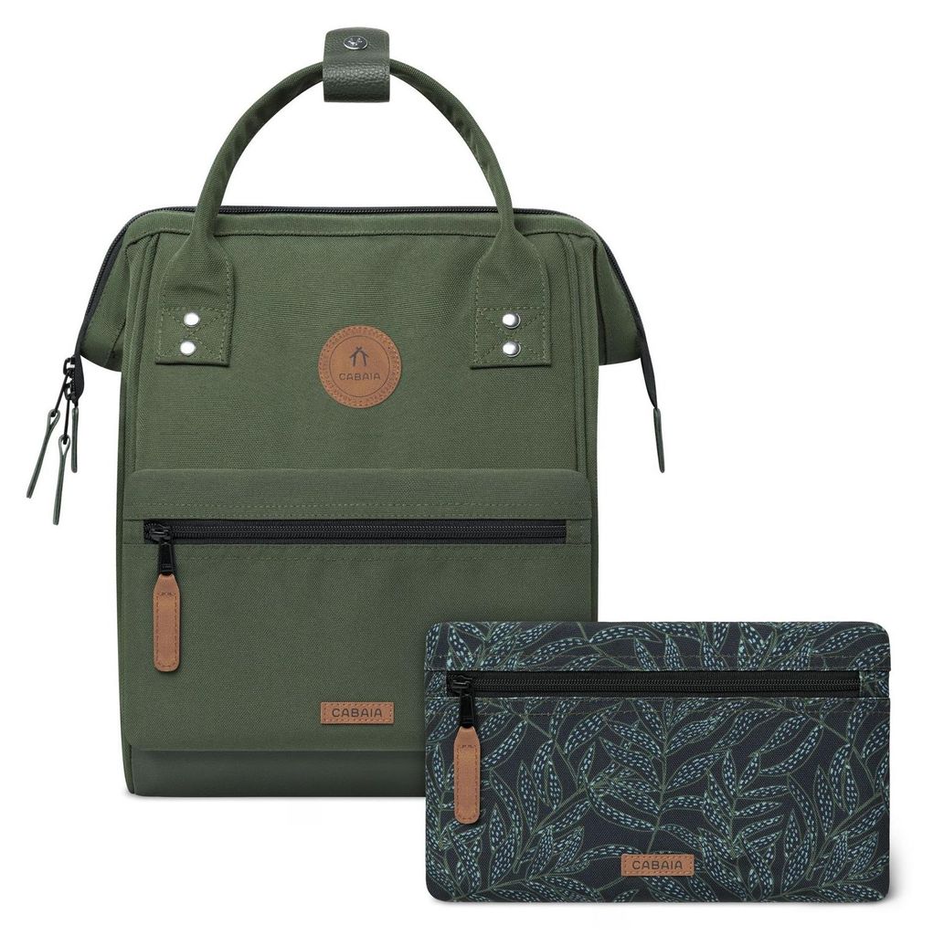 CABAIA Freizeitrucksack Rucksack mit Laptopfach Adventurer Essentials Backpack 10L Coromandel dunkelgrün