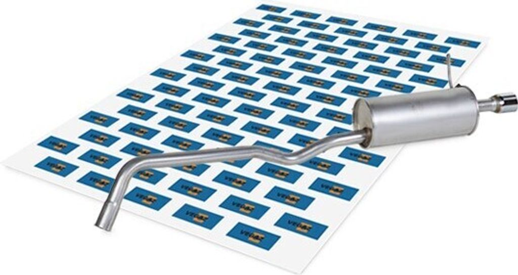 VEGAZ RS-594 Endschalldämpfer für DACIA DUSTER Auspuff