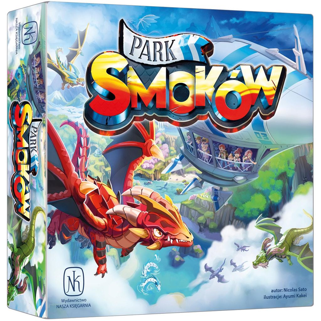 Das Brettspiel „Drachenpark“ – ein Familienspiel für 2 bis 5 Spieler