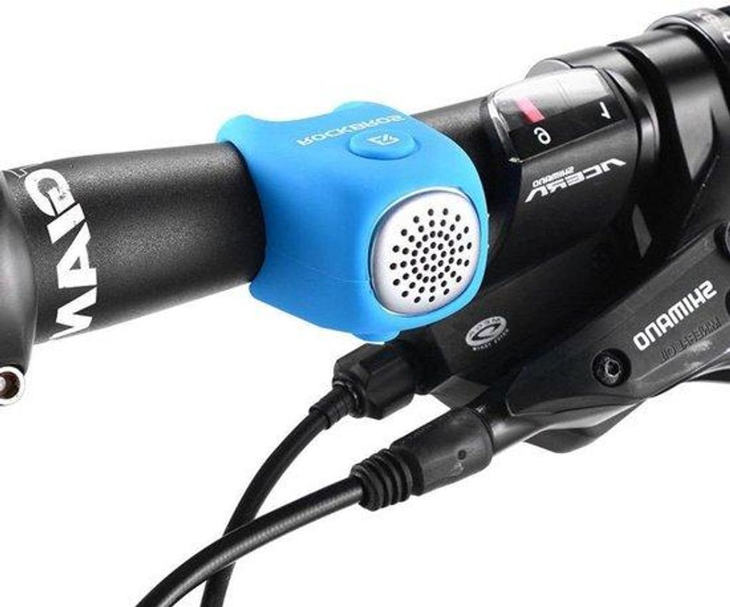 Clacson elettrico per bicicletta, 80 dB, impermeabile, nero Immagine del prodotto 