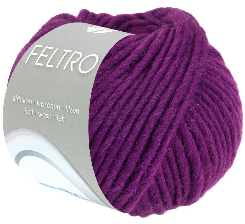 Lana Grossa FELTRO UNI 50 g modernes Filzgarn 50 Produktbild 