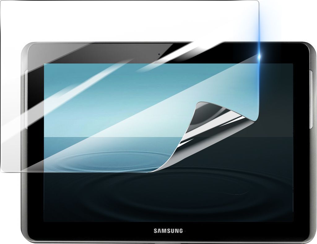 3mk, Stoß- und kratzfester Hydrogel Bildschirmschutz für Samsung Galaxy Tab 2 10.1 P5100, Transparent