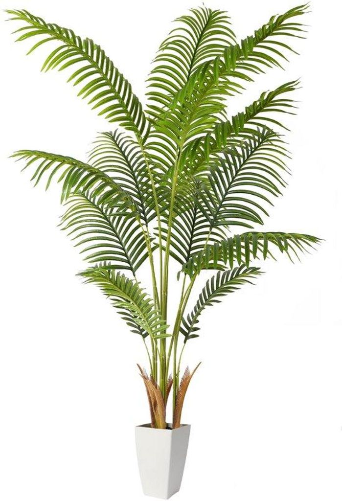 Große tropische Kunstpflanze 150cm mit 12 Stielen