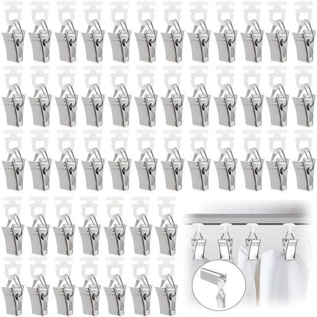 Fixez vos fenêtres coulissantes avec ces attaches en métal (Lot de 50)
