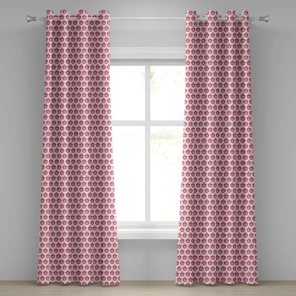 Rideaux à motifs roses pour égayer une pièce sombre avec style et goût
