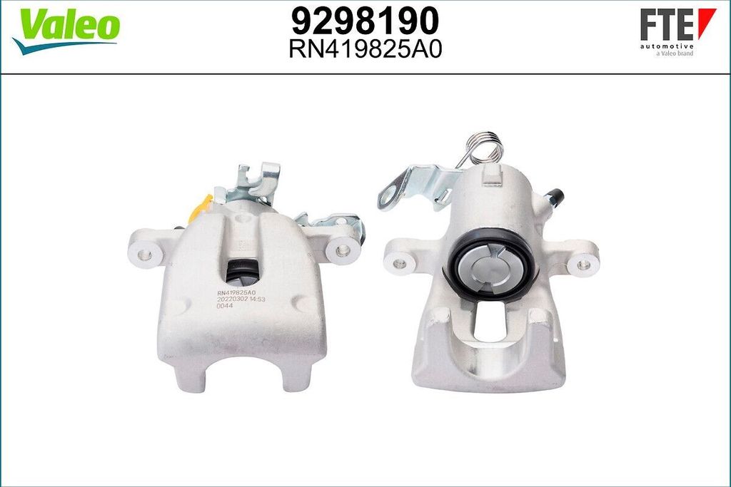 FTE Bremssattel Hinten Links für OPEL ZAFIRA B (A05) Ø41mm Grau 9298190