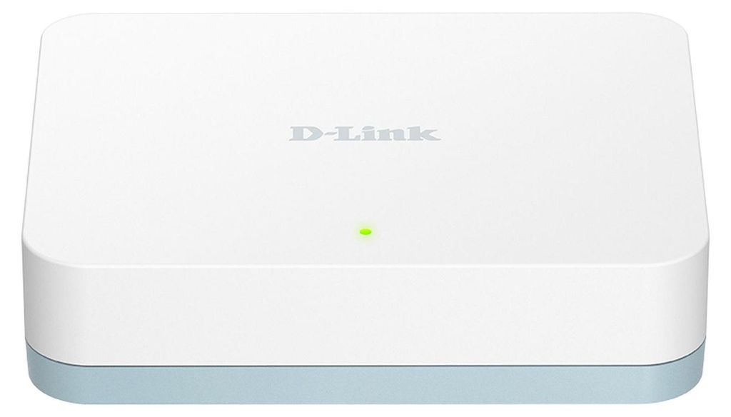5-Port Layer2 Gigabit Switch LED: Power, LK/ACT, Gigabit/ Uplink, Auto-MDIX, QoS, Switch/ 1000Base-T, 10Base-T, 100Base-TX/ Geschwindigkeit: 10 MBi...