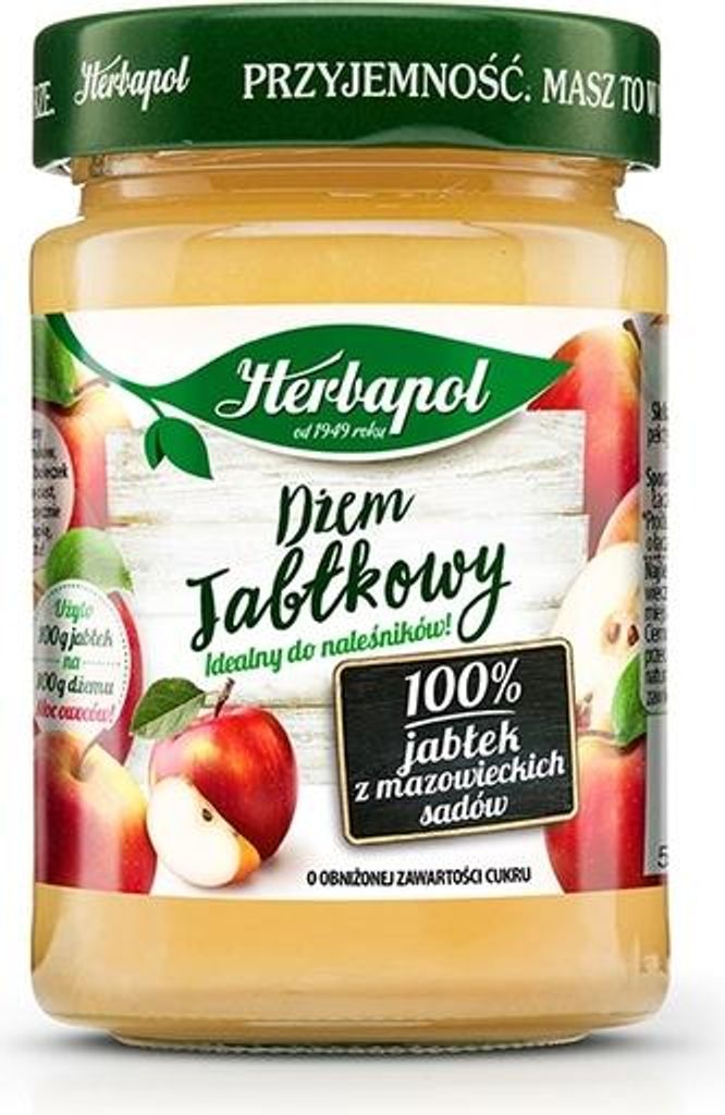 Dżem jabłkowy o obniżonej zawartości cukru 280 g Obrázek produktu 