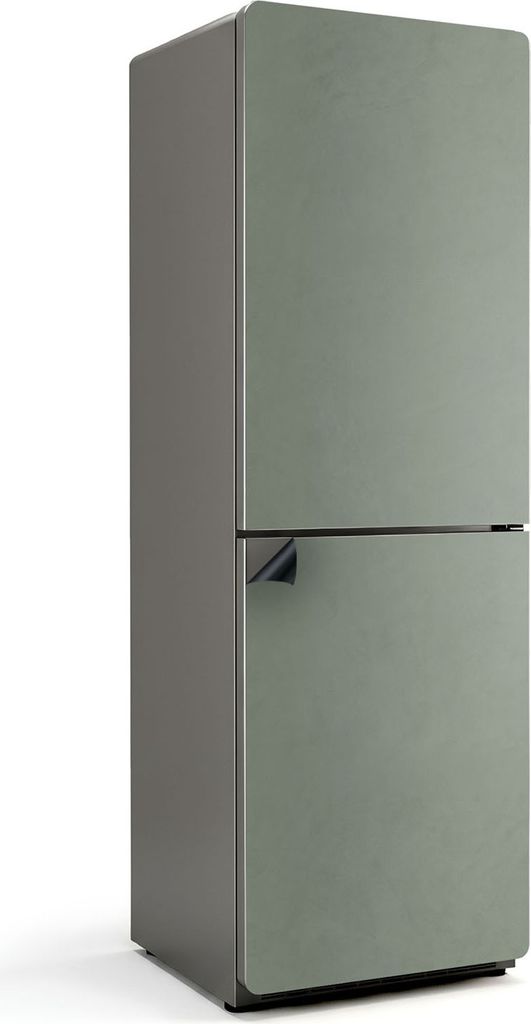 Farbe graugrün – Magnetische Kühlschrank Abdeckung – Produktbild 