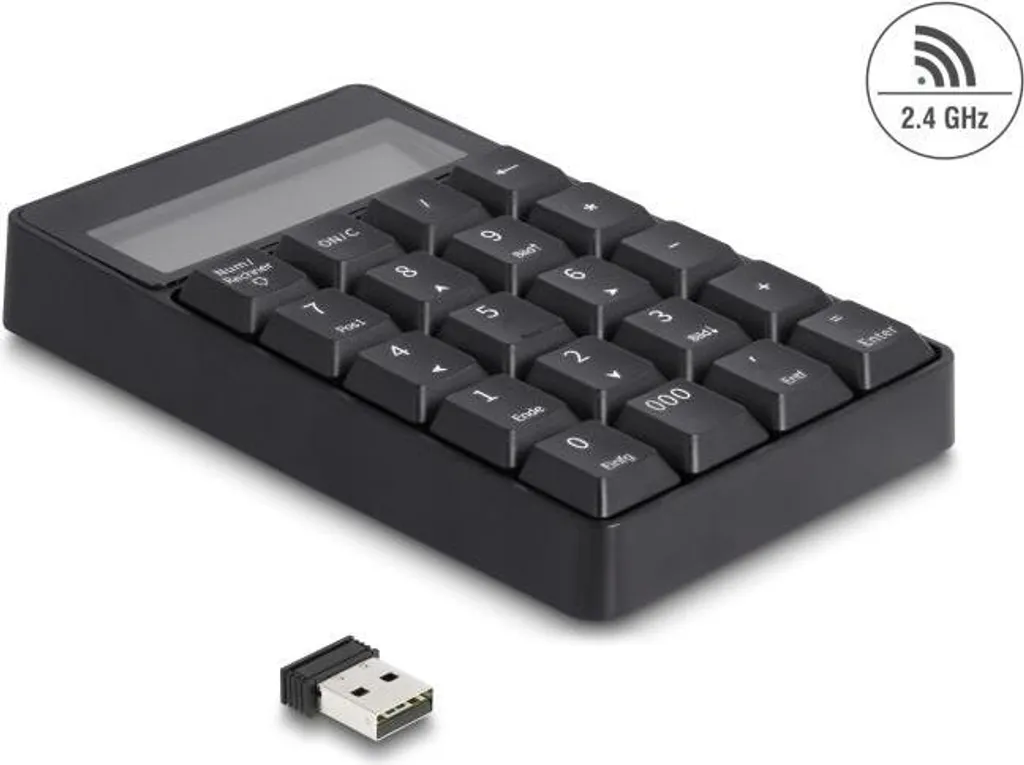 Simplifiez vos Tableurs avec ce Pavé Numérique Sans Fil Delock USB