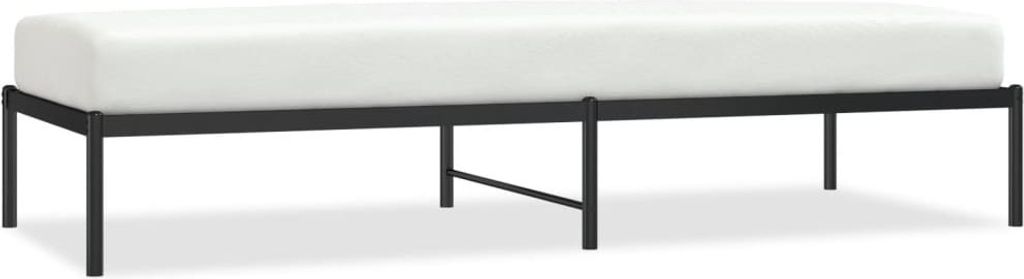 Bettgestell Metall Schwarz 80x200 cm