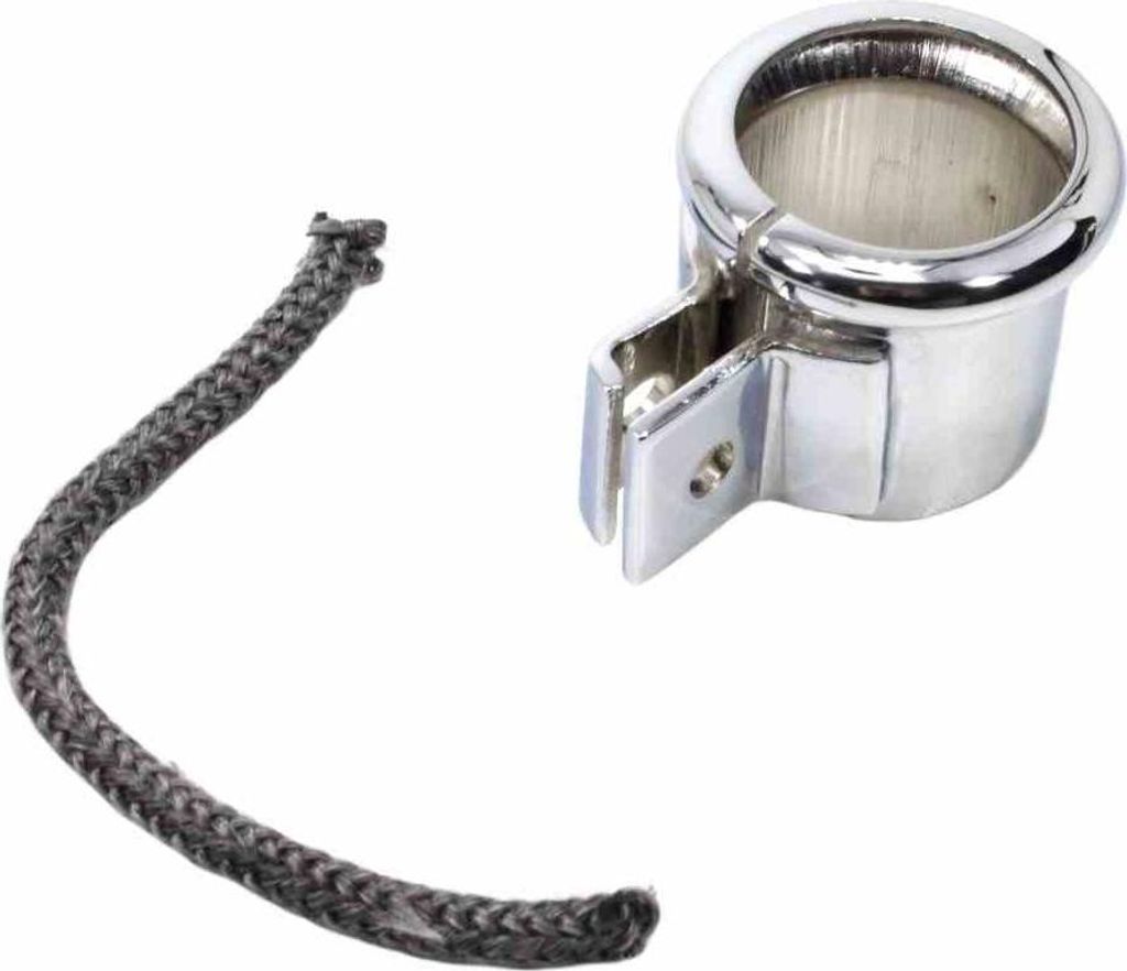 Schalldämpferklemme Wfm Osa M52 Mit Grossen Metallohren + Verchromtes Kabel