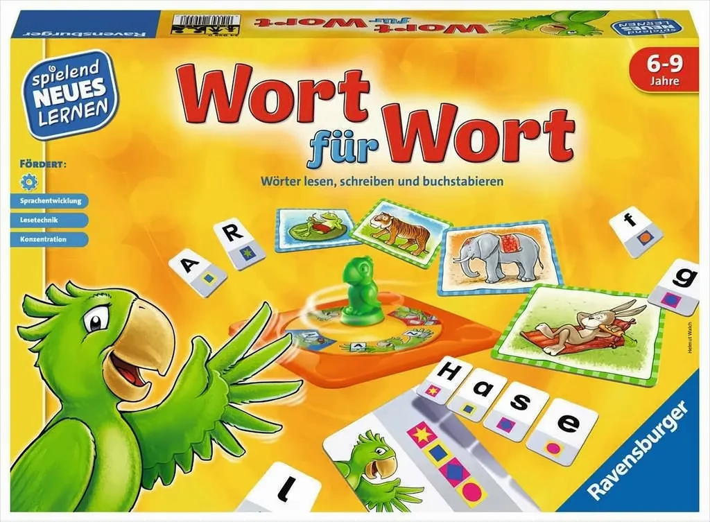 Wort für Wort Ravensburger solution ludique contre les lacunes en lecture