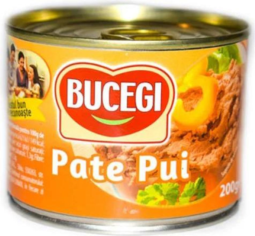 Bucegi pate pui Hähnchenleberaufstrich 200g Produktbild 