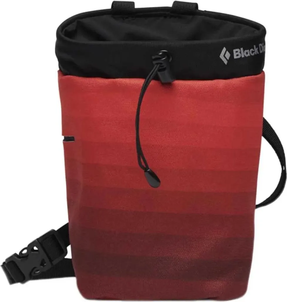 Sac à magnésium ergonomique Black Diamond Gym avec brosse intégrée